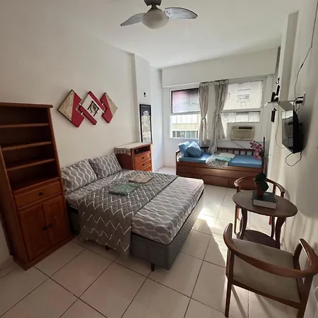 Apartamento Esquina Da Praia, 2 Minutos Da Praia De Copacabana Posto 02
